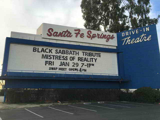 Sante Fe Springs Drive-In - 2016 Photo (newer photo)